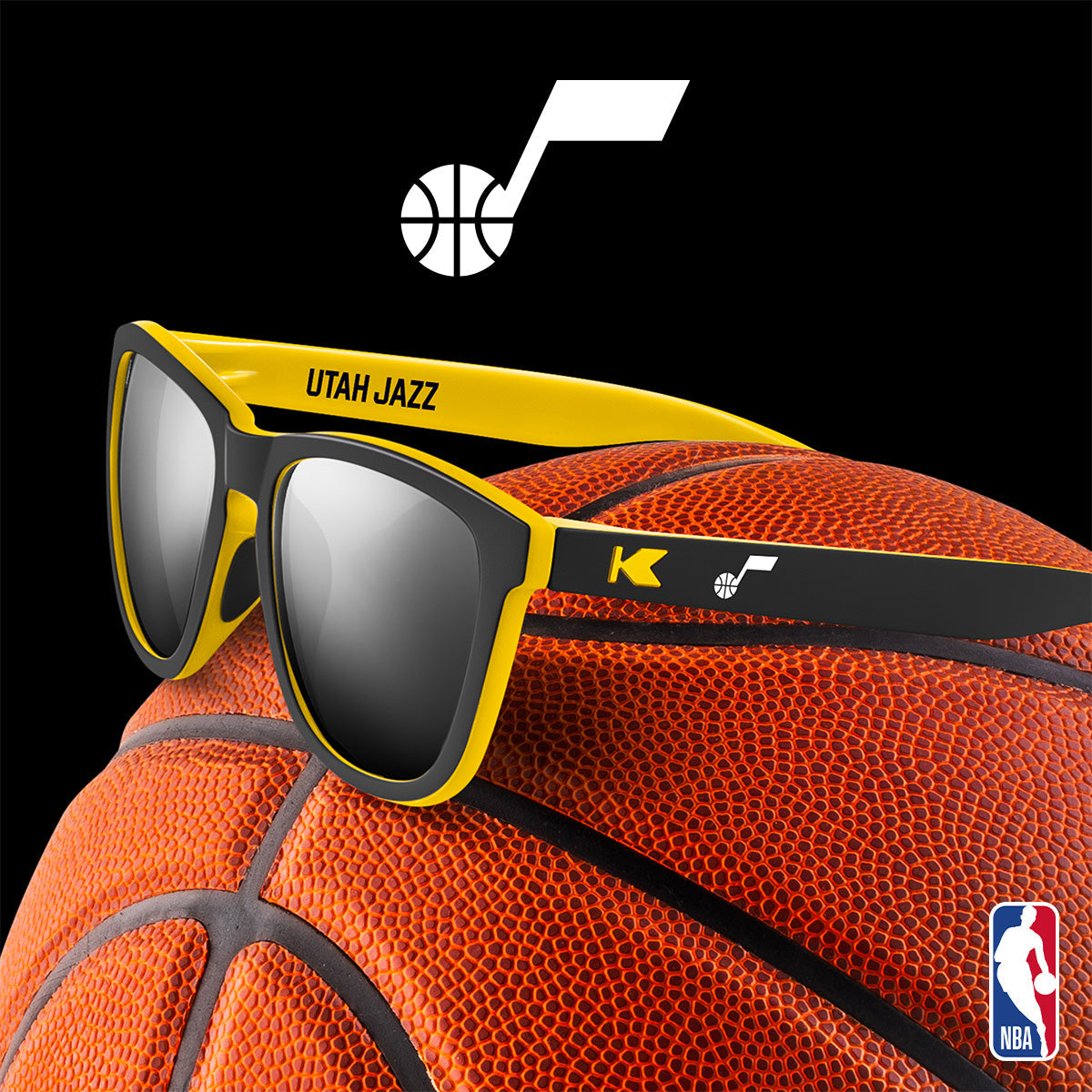Utah Jazz Officially Licensed Knockaround Sunglasses