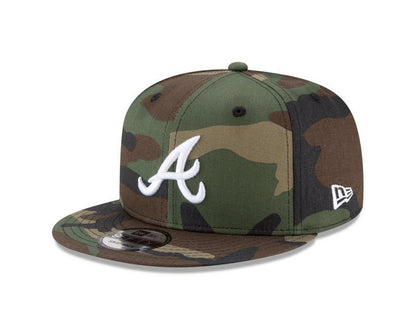 Atlanta Braves - Basic Camouflage 9Fifty Snapback Hat New Era