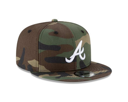 Atlanta Braves - Basic Camouflage 9Fifty Snapback Hat New Era