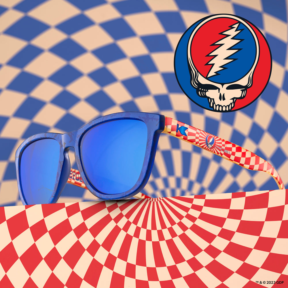 Grateful Dead Steal Your Face Premiums Officially Licensed Knockaround Sunglasses