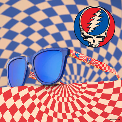 Grateful Dead Steal Your Face Premiums Officially Licensed Knockaround Sunglasses