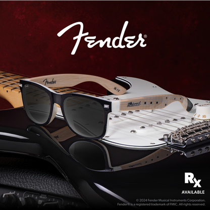 Black Stratocaster™ Fort Knocks Officially Licensed Knockaround Sunglasses