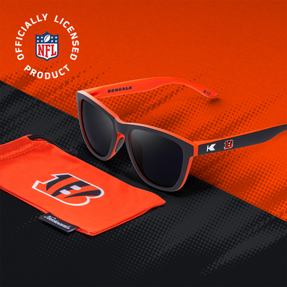 Cincinnati Bengals Premiums Sport Officially Licensed Knockaround Sunglasses