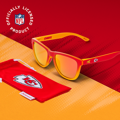 Kansas City Chiefs Premiums Sport Officially Licensed Knockaround Sunglasses
