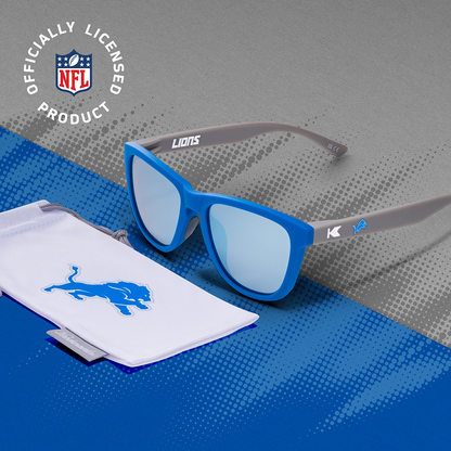 Detroit Lions Premiums Sport Officially Licensed Knockaround Sunglasses