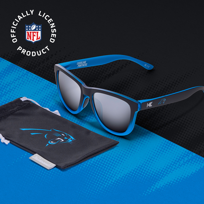 Carolina Panthers Premiums Sport Officially Licensed Knockaround Sunglasses
