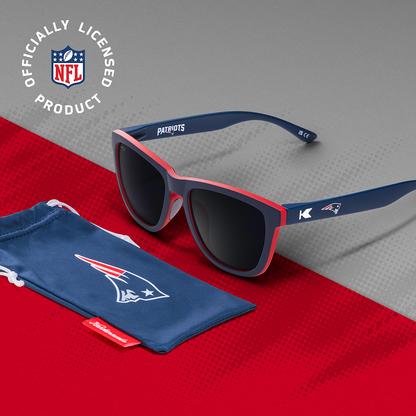New England Patriots Premiums Sport Officially Licensed Knockaround Sunglasses