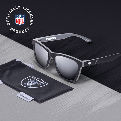 Las Vegas Raiders Premiums Sport Officially Licensed Knockaround Sunglasses