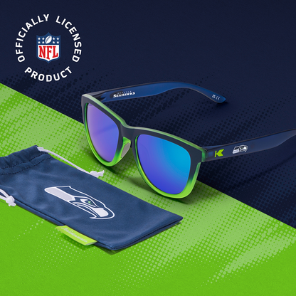 Seattle Seahawks Premiums Sport Officially Licensed Knockaround Sunglasses