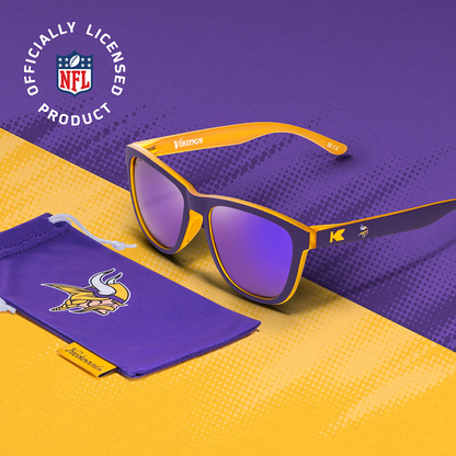 Minnesota Vikings Premiums Sport Officially Licensed Knockaround Sunglasses