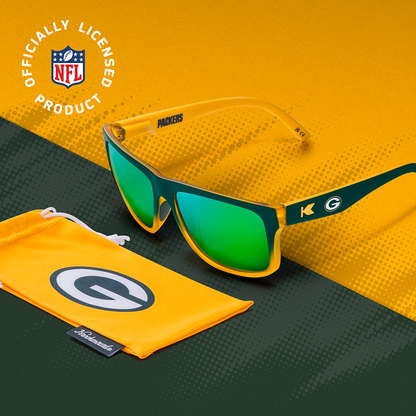 Green Bay Packers Torrey Pines Sport Officially Licensed Knockaround Sunglasses