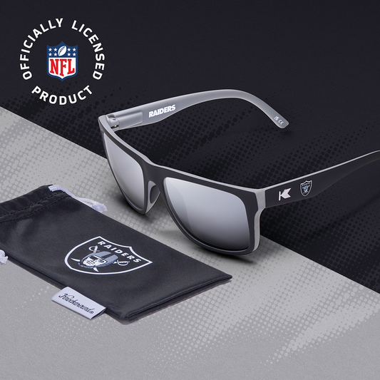 Las Vegas Raiders Torrey Pines Sport Officially Licensed Knockaround Sunglasses