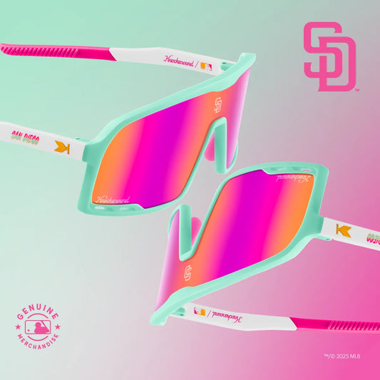 San Diego Padres City Connect Officially Licensed Knockaround Sunglasses