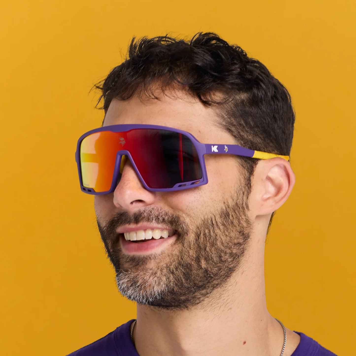 Minnesota Vikings Campeones Officially Licensed Knockaround Sunglasses