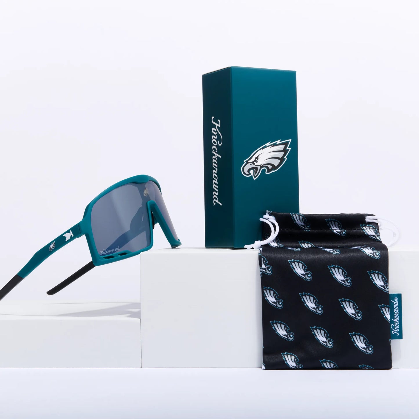 Philadelphia Eagles Campeones Officially Licensed Knockaround Sunglasses