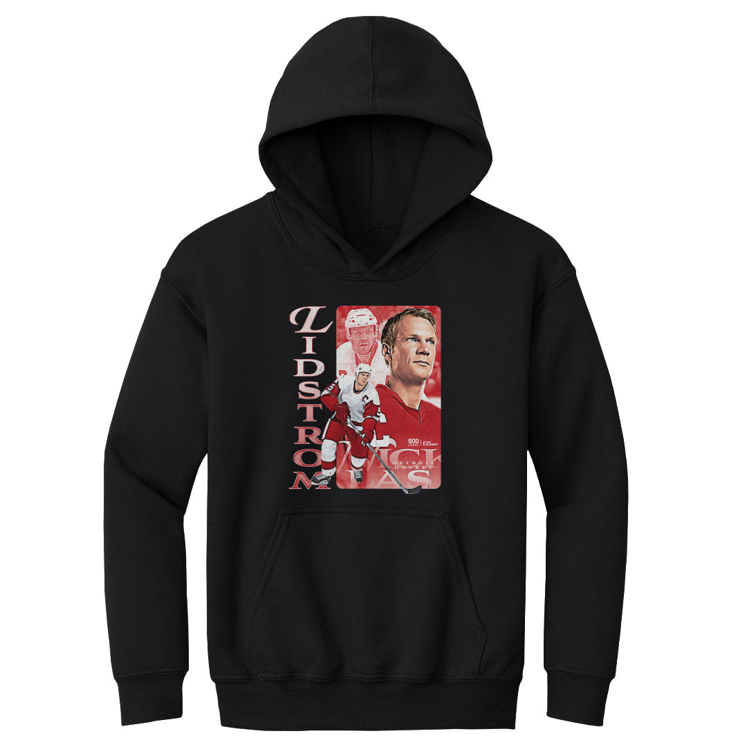 Nicklas Lidstrom Detroit Vintage WHT