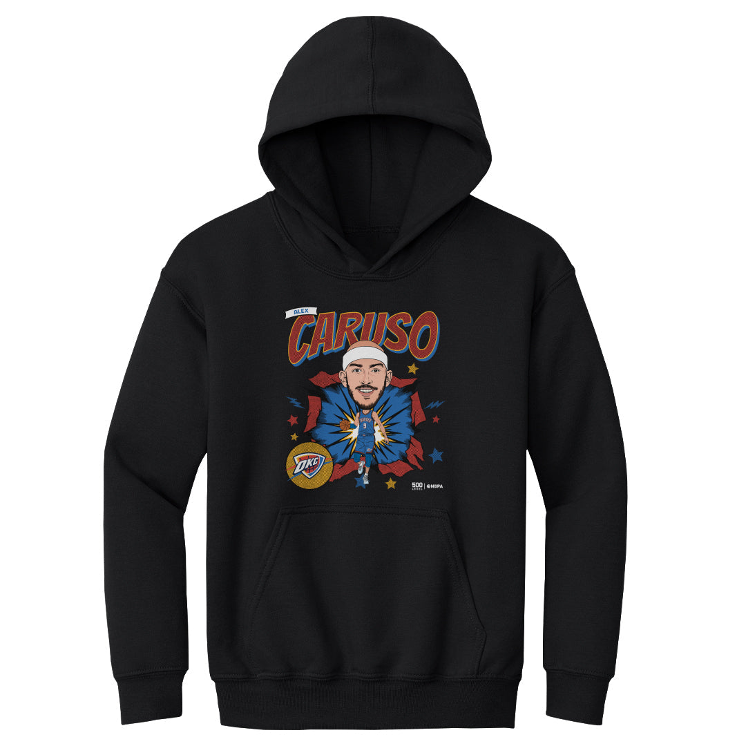 Alex Caruso Oklahoma City Thunder Caricature WHT
