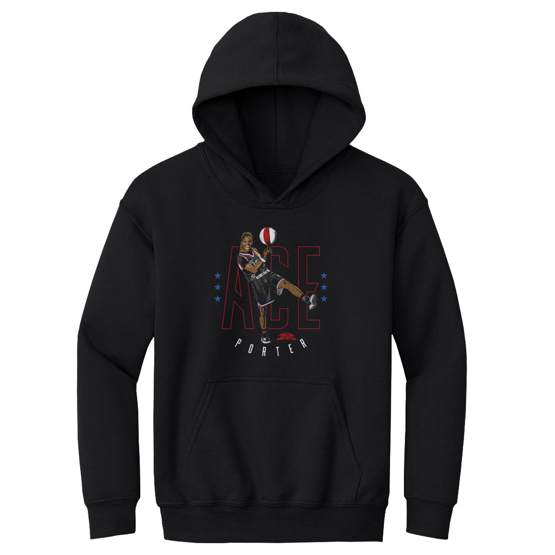 Ace Porter Harlem Globetrotters Outline WHT