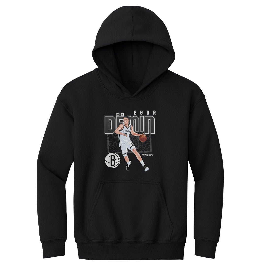 Egor Demin Brooklyn Nets Shattered WHT