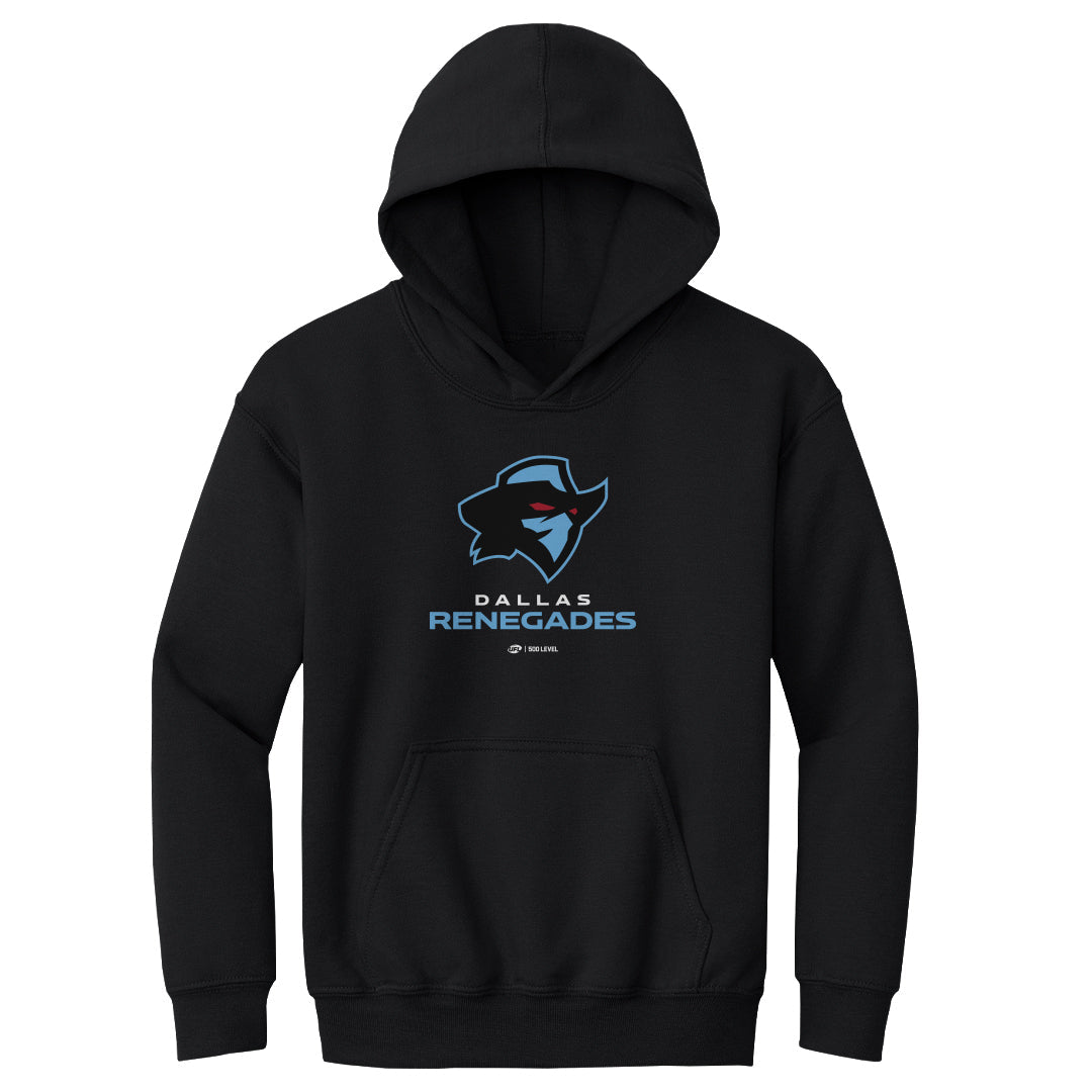 Dallas Renegades Primary Logo WHT