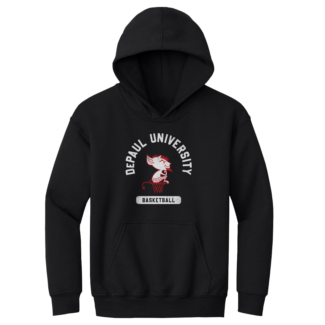 DePaul Blue Demons Mascot Basketball WHT