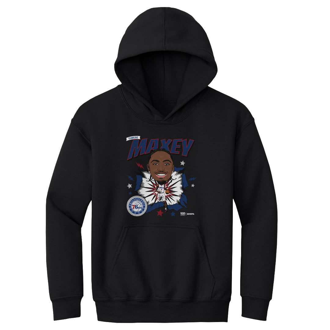 Tyrese Maxey Philadelphia 76ers Caricature WHT