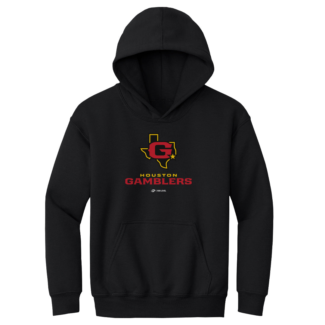 Houston Gamblers Primary Logo WHT