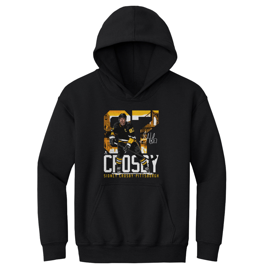 Sidney Crosby Pittsburgh Landmark WHT