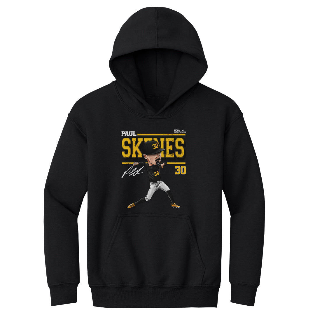 Paul Skenes Pittsburgh Cartoon WHT