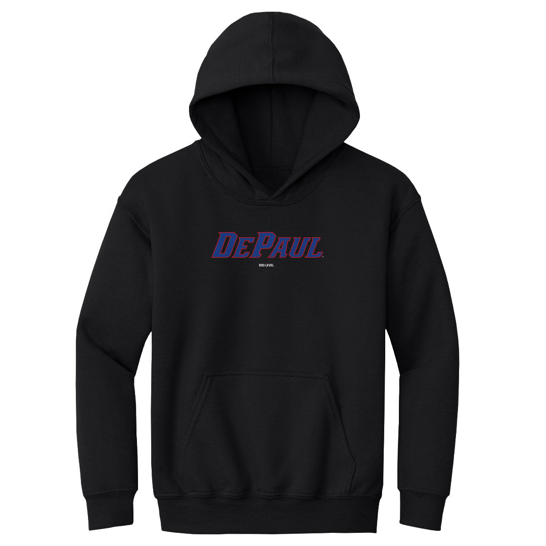 DePaul Blue Demons Wordmark WHT