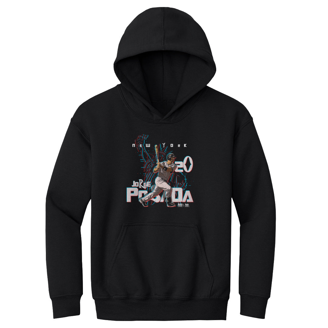 Jorge Posada New York Y 3D Graphic WHT
