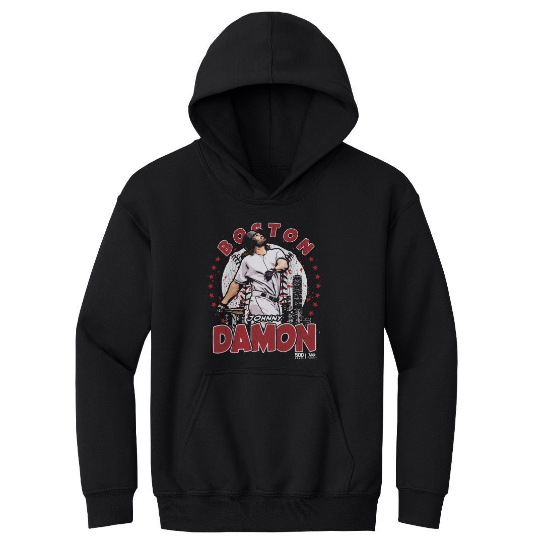 Johnny Damon Boston Gritty WHT