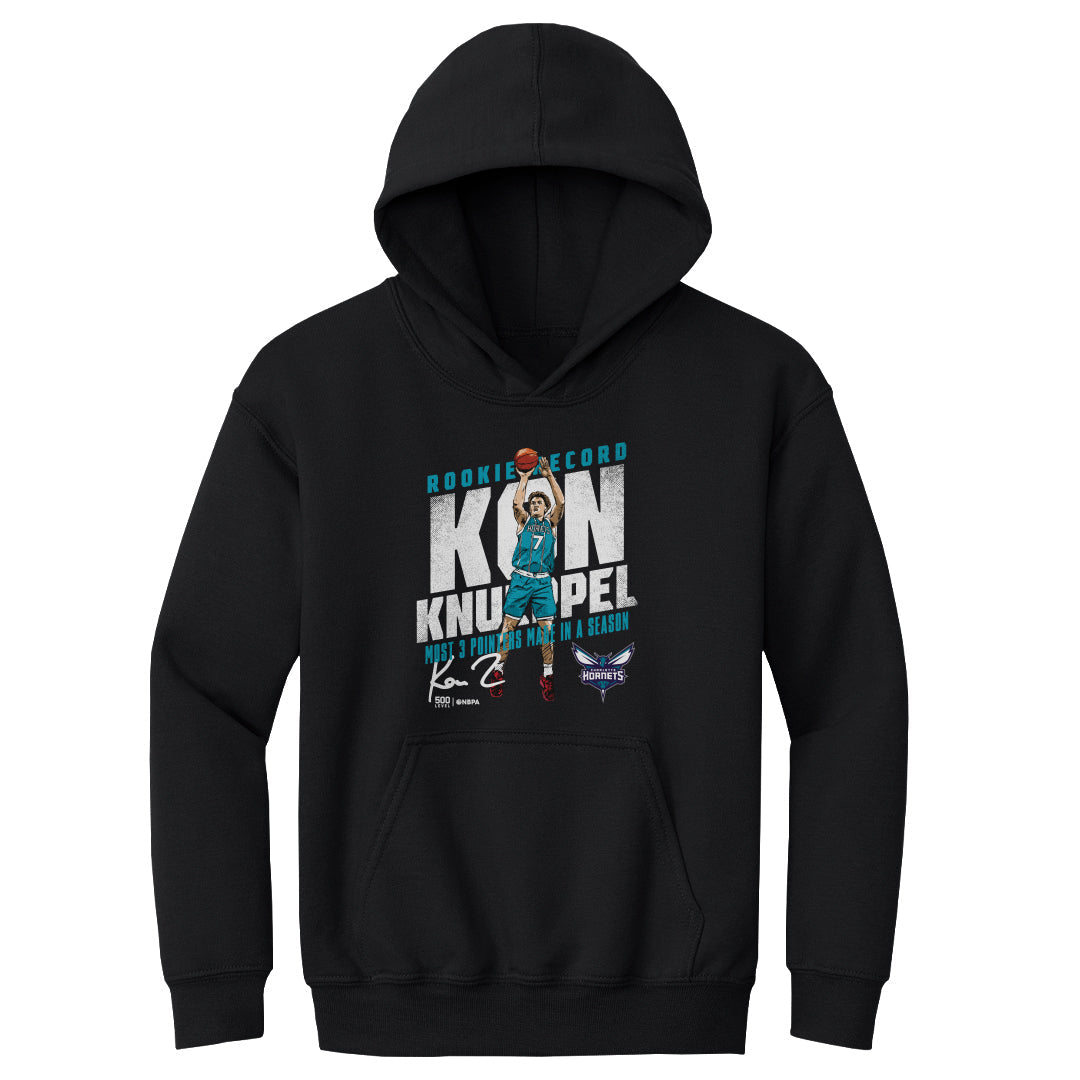 Kon Knueppel Charlotte Hornets Rookie Record WHT
