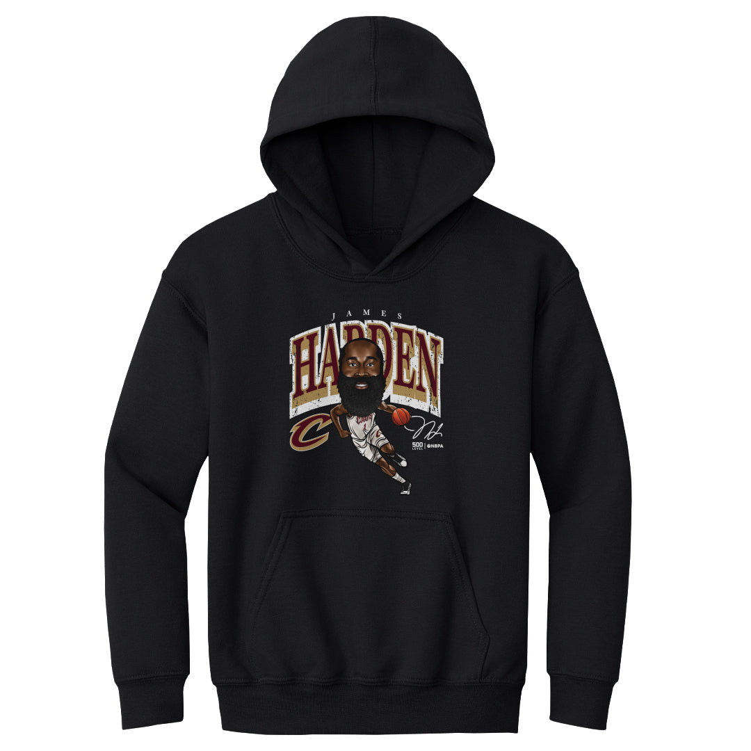 James Harden Cleveland Cavaliers Cartoon WHT