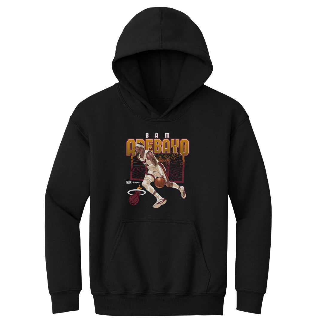 Bam Adebayo Miami Heat Shattered WHT