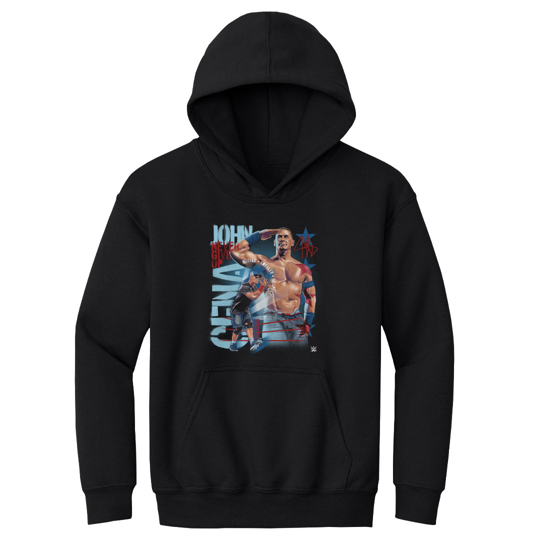 John Cena Never Give Up Salute WHT