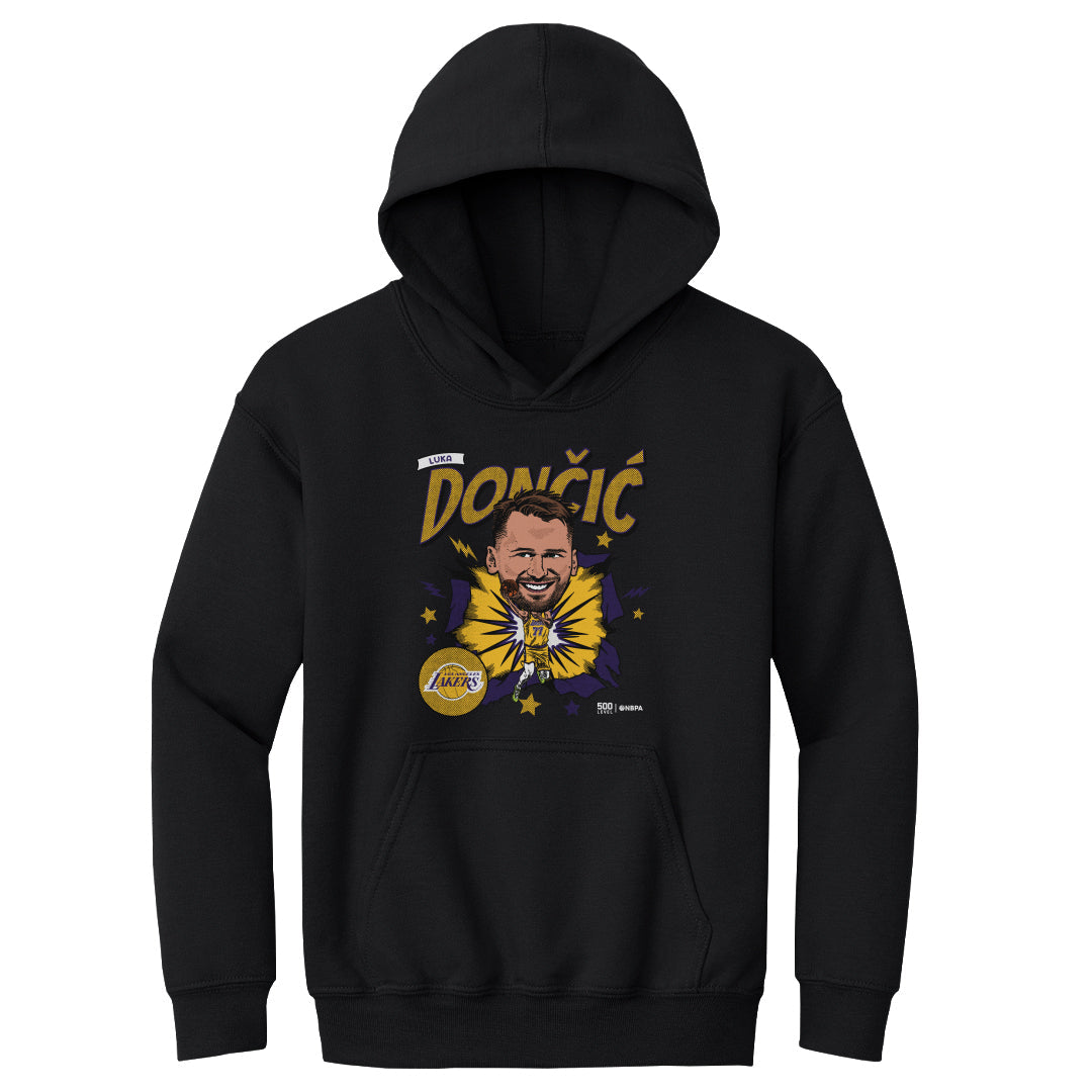 Luka Doncic Los Angeles Lakers Caricature WHT
