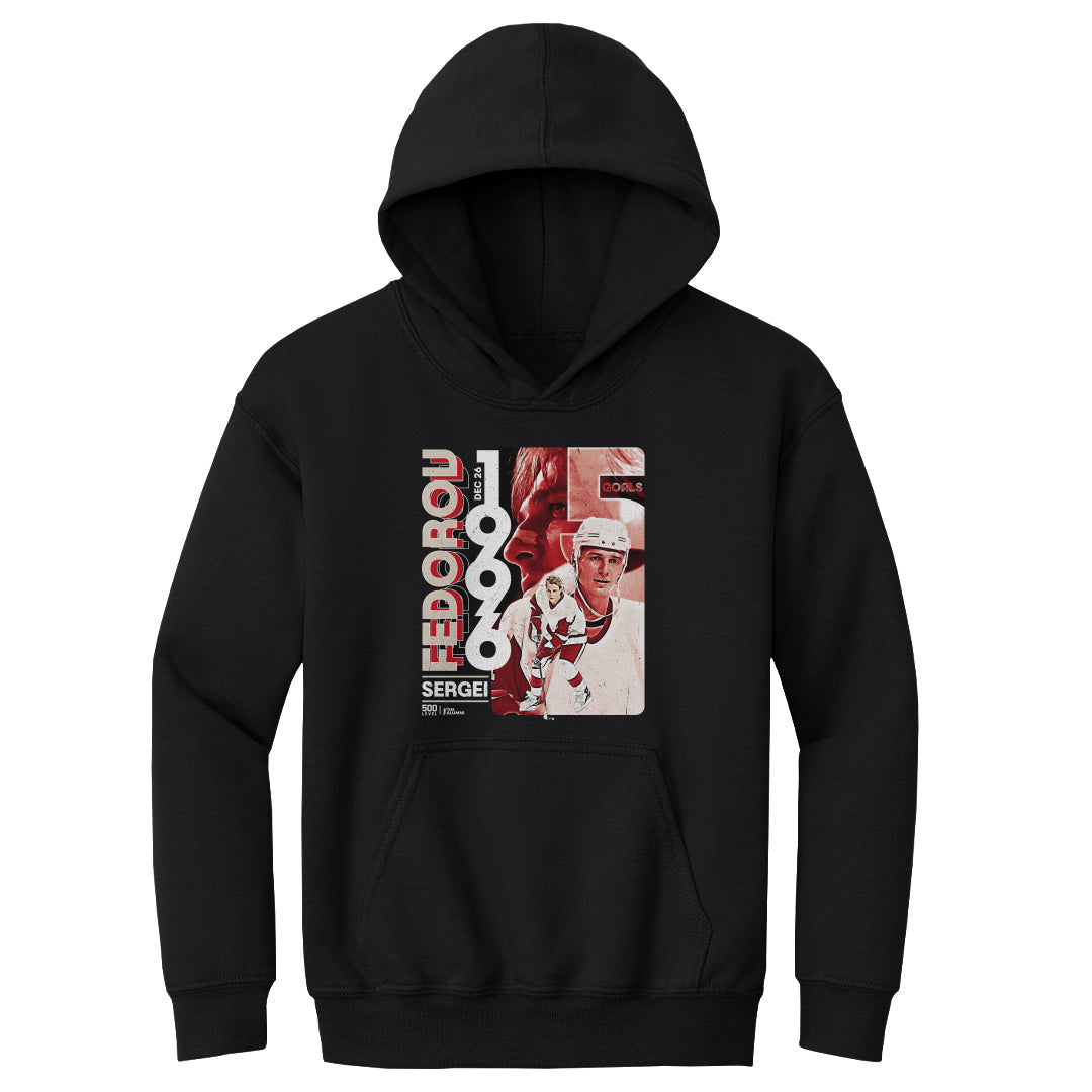 Sergei Fedorov Detroit 5 Goal Game 1996 WHT