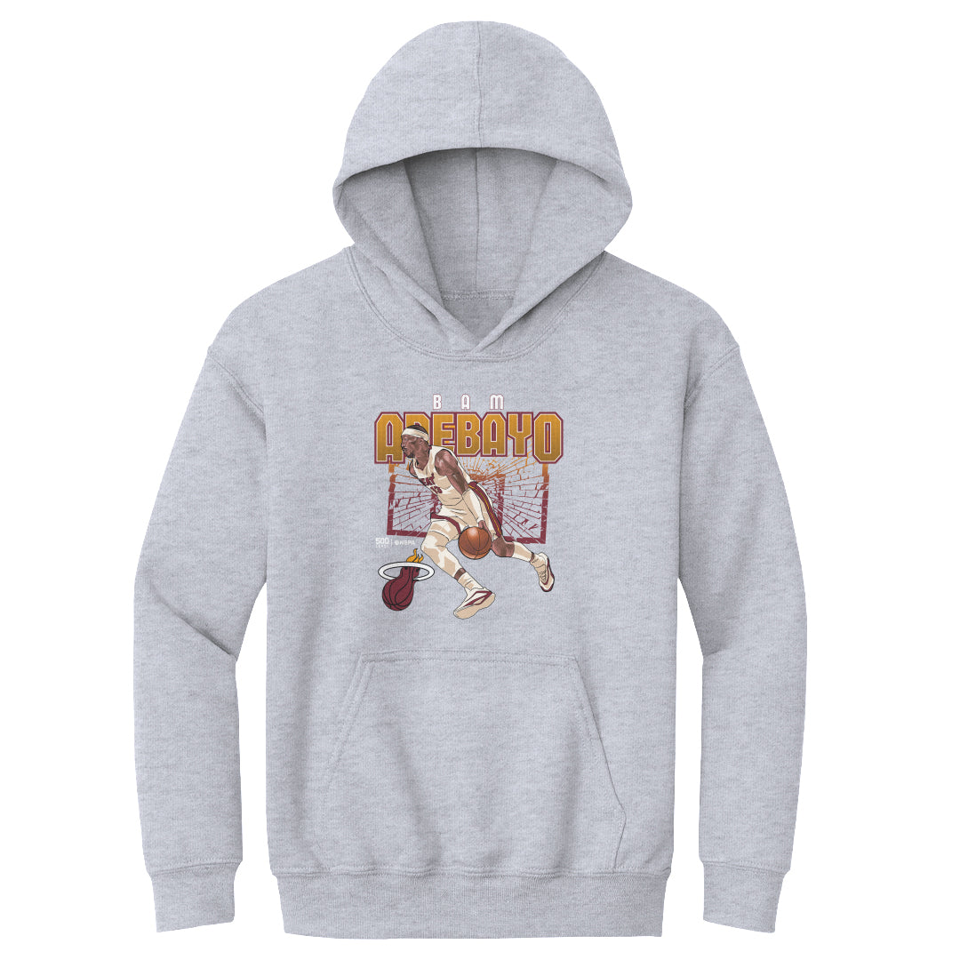 Bam Adebayo Miami Heat Shattered WHT