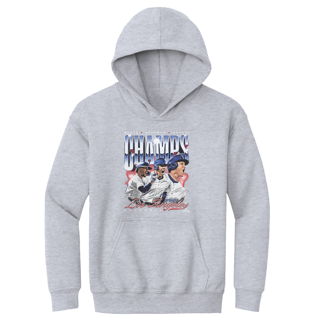 Los Angeles Baseball 2024 Champs Trio Vintage WHT