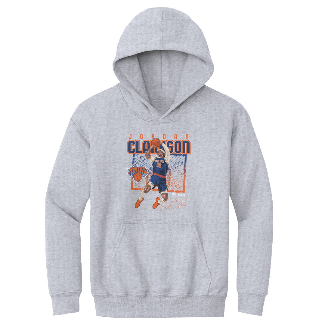 Jordan Clarkson New York Knicks Shattered WHT
