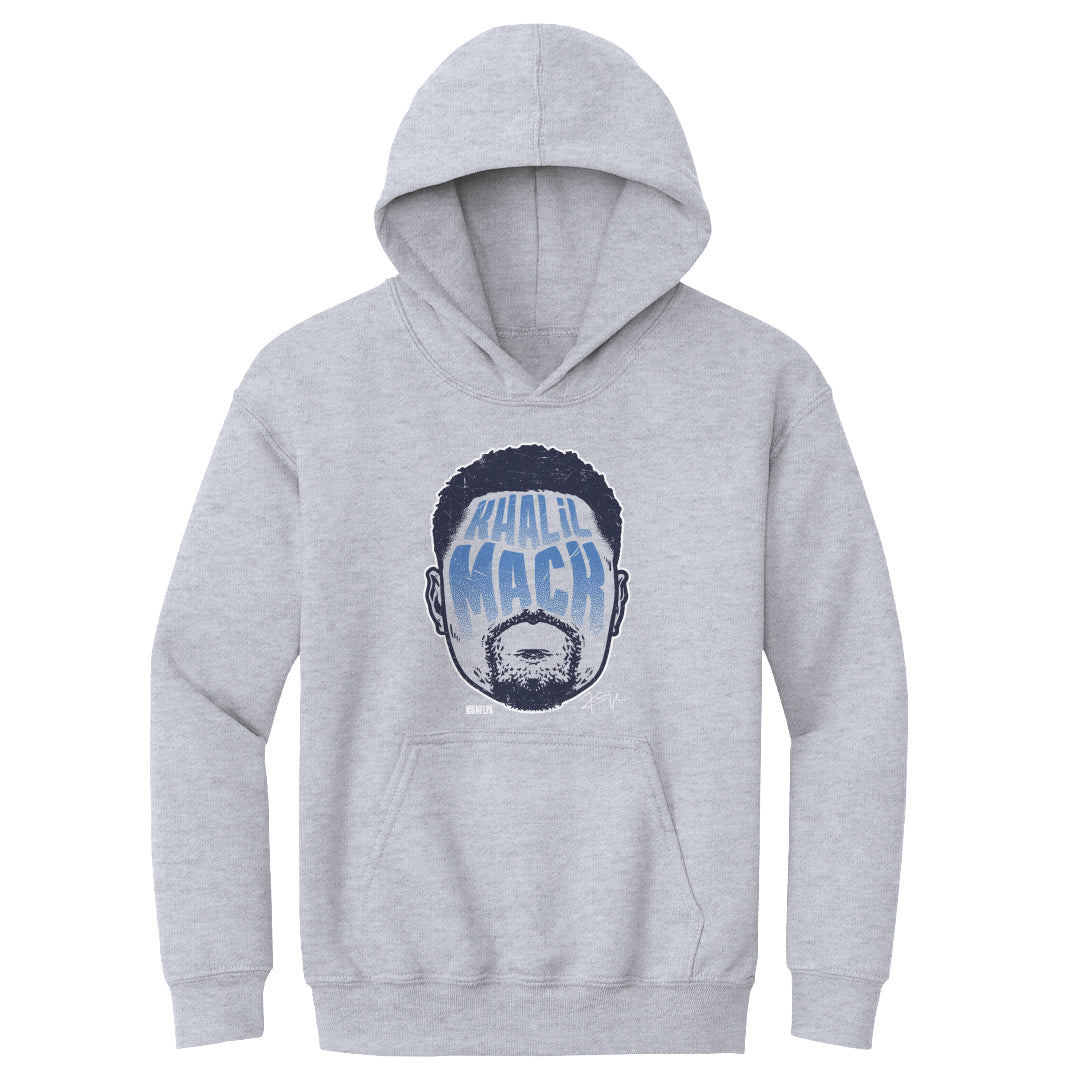 Khalil Mack Los Angeles C Player Silhouette WHT