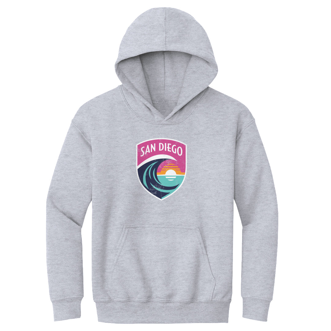 San Diego Wave FC Vintage Primary Logo WHT