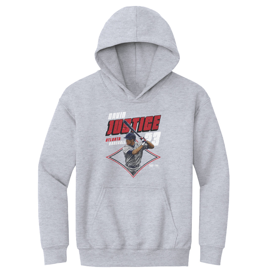 David Justice Atlanta Diamond WHT