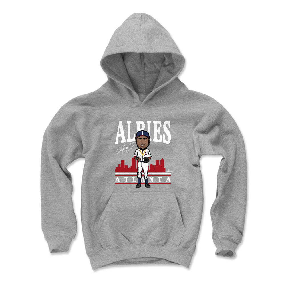 Ozzie Albies Toon R WHT