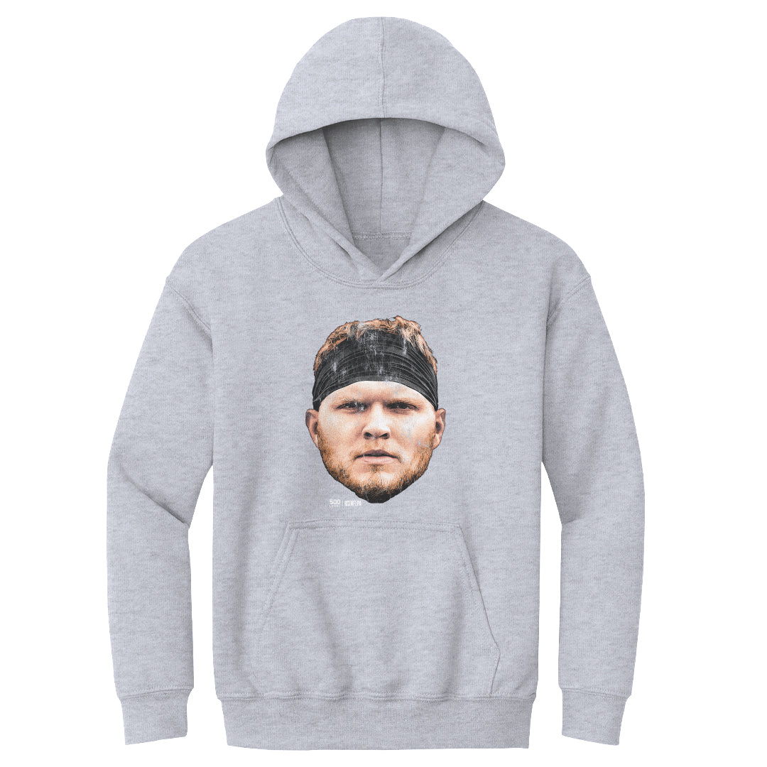 Aidan Hutchinson Detroit Vintage Head WHT