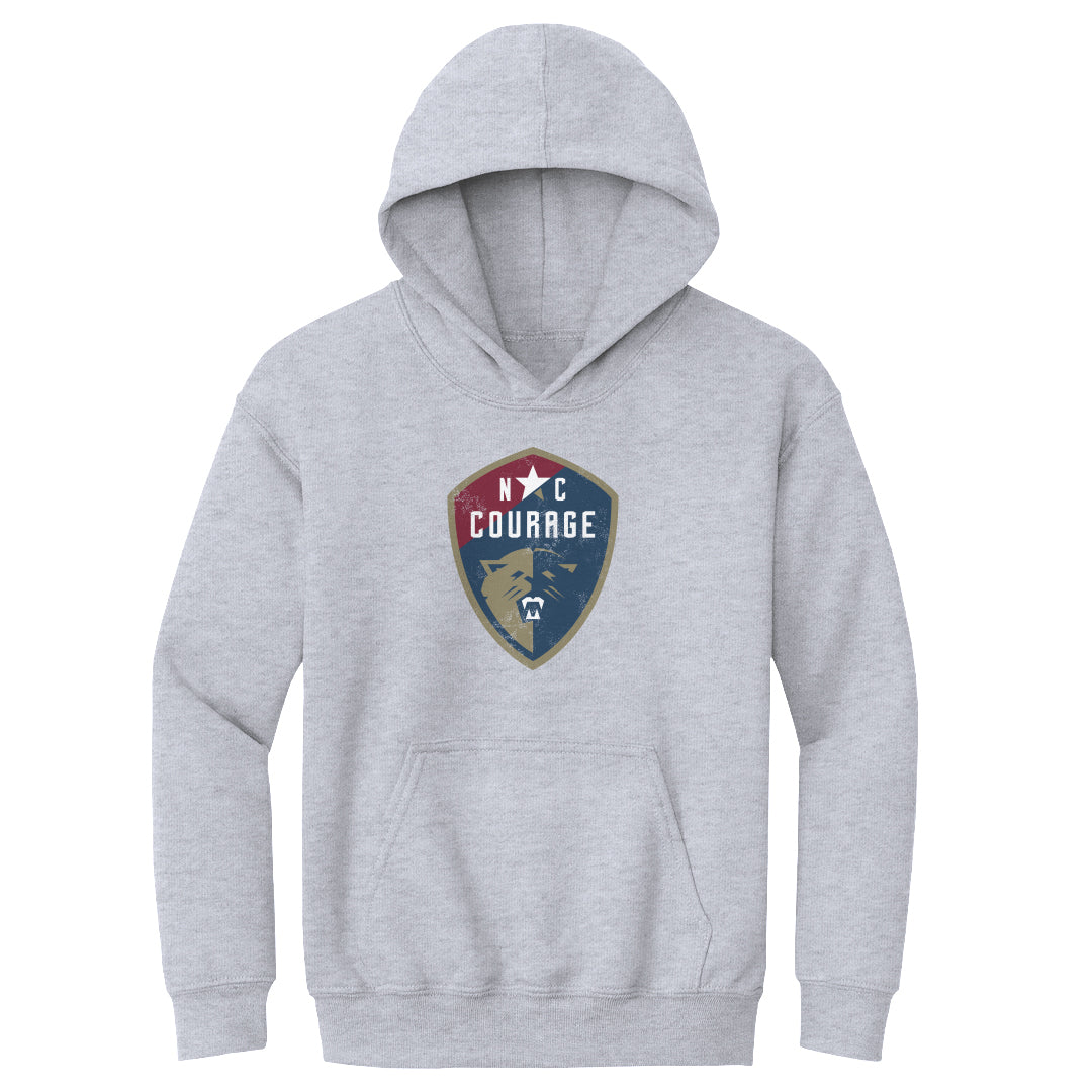 North Carolina Courage Vintage Primary Logo WHT