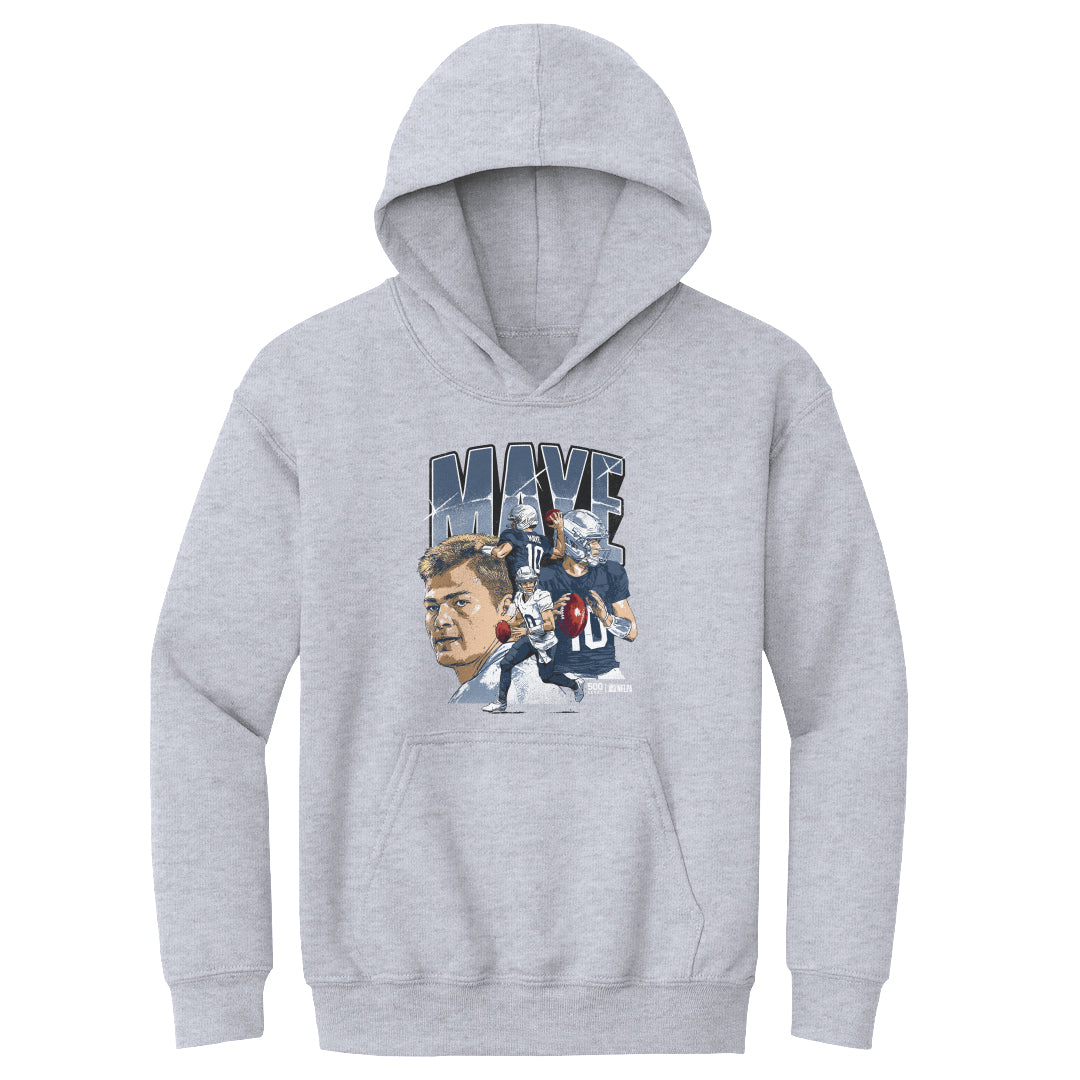 Drake Maye New England Collage WHT