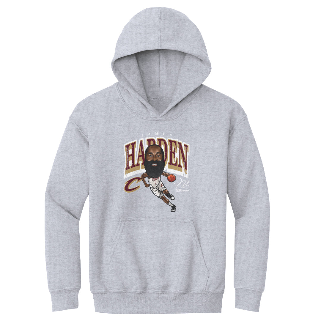 James Harden Cleveland Cavaliers Cartoon WHT