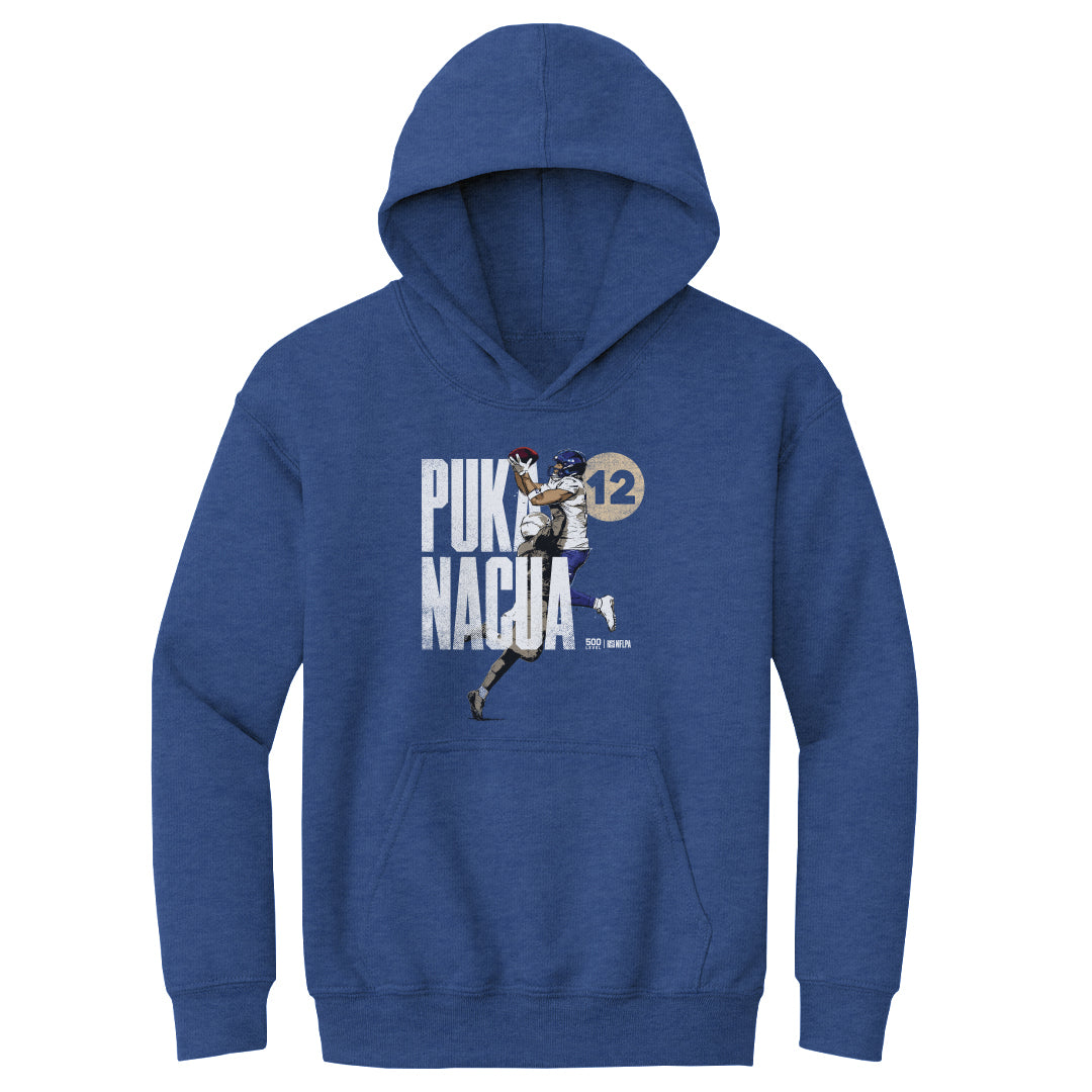Puka Nacua Los Angeles R Player Name WHT